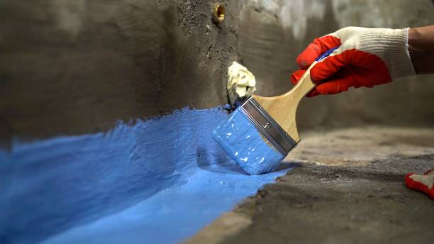 SJ Waterproofing Pros commercial waterproofing team near Caledonia, MI